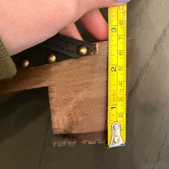 Sandgrens Rome Studded Mule Clogs – Dark Gray Nubuck Leather – Size 39 - Picture 13 of 13